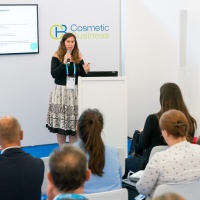 CosmeticBusiness 2023 - Lecture “Biobased, biodegradable and high-performing: Unleashing the potential of biofabricated cellulose as a multifunctional ingredient for personal care” with Clara Capparelli by Cellugy ApS
