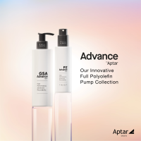 Aptar: Advance – eine nachhaltige Pumpenkollektion, Halle 4 Stand B07  Aptar: Advance – eine nachhaltige Pumpenkollektion, Halle 4 Stand B07